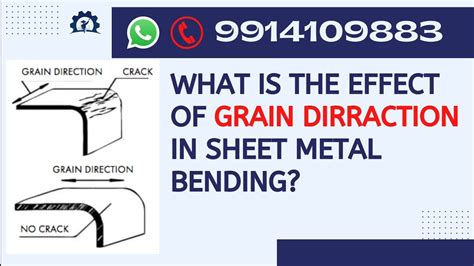 grain direction metal bending